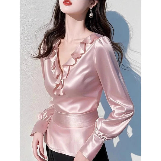 Blouse Design Satin